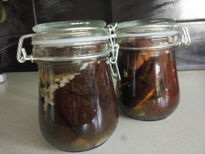 Баклажаны с чесноком на зиму 