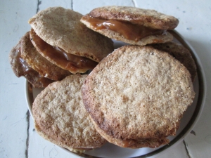 Безе со сгущенкой 