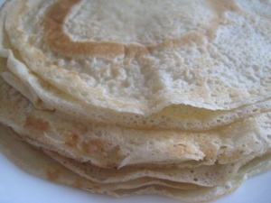 Блины на сметане и воде без молока 