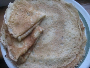 Блины на воде: самый простой рецепт 