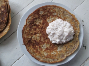 Блины из гречки на кефире 