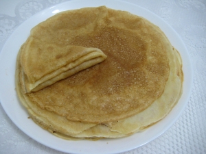 Блины на кислом молоке 