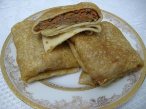 Блины с печенью 