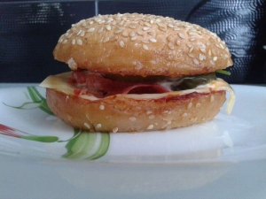 Бургер (домашний рецепт) 