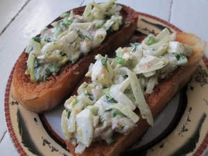 Бутерброды с картошкой и курицей 