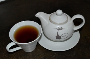 Чай с яблоком и корицей 