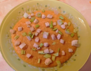 Чечевичный суп с сельдереем 