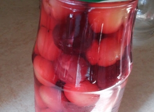 Черешня в сахарном сиропе на зиму 