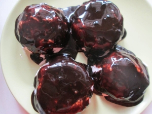 Десерт из яблок и творога 