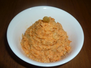 Детский салат из моркови и яблок для ребенка 1,5 года 