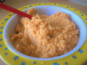 Детское пюре из кролика и овощей ребенку до 1 года (с 11 месяцев) 