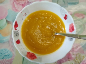 Детское пюре из тыквы для грудничка 
