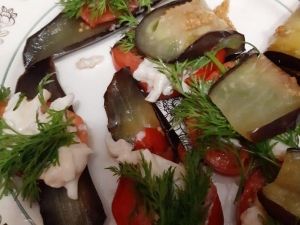 Диетические баклажаны "Тещин язык" 