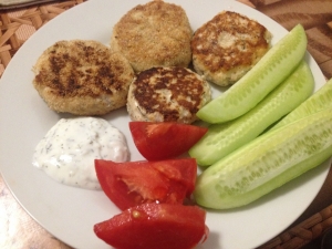 Диетические котлеты из курицы с творогом 