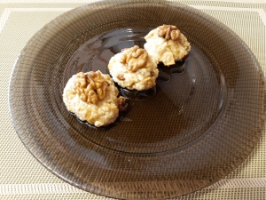 Диетические сырники с овсяной мукой с яблоками в духовке 