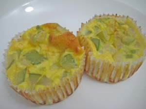 Диетический омлет с кабачками в духовке 