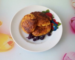 Диетическое творожно-морковное печенье 