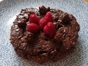 Диетичсекий ПП кофейный кекс с сухофруктами и орехами 