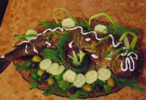 Фаршированная щука целиком в духовке 