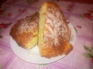 Финский кекс на сметане 