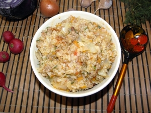 Ленивые голубцы в мультиварке 