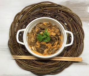 Грибы по-корейски 