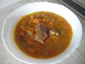 Гуляш из утки без картошки 