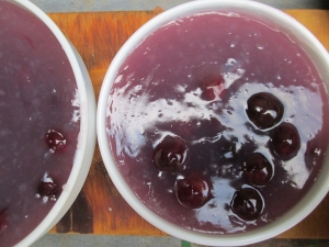 Густой вишневый кисель 