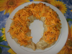 Ханум с мясом и картошкой 