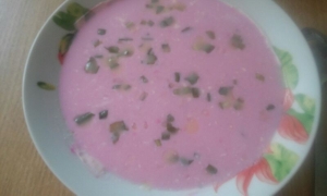 Холодный свекольник с лимонной кислотой 