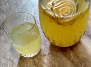 Имбирный лимонад с апельсином и лимоном 