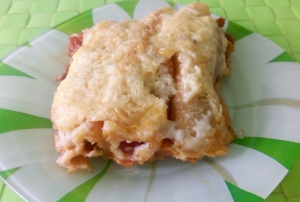Каннеллони с фаршем и соусом Бешамель в духовке 