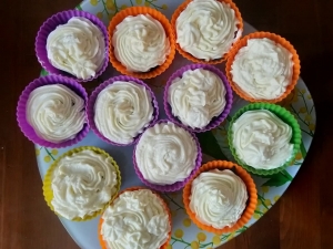 Капкейки Брауни с кремом Чиз 