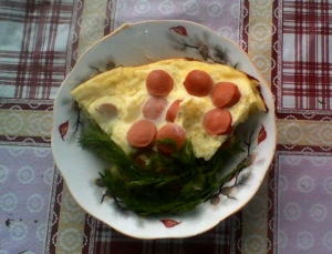 Картофельная запеканка с сосисками для детей от 3-х лет 