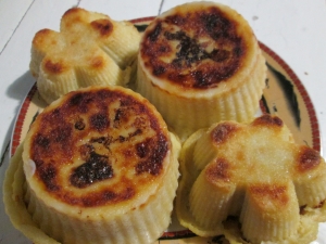 Картофельные кексы с фаршем 