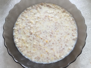 Каша 5 злаков на молоке и воде в мультиварке 