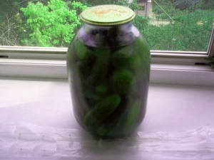 Консервированные огурцы на зиму с лимонной кислотой. Рецепт на 3 литровую банку 