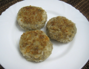 Котлеты из салаки с рисом 