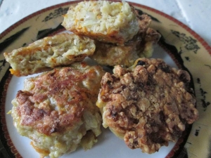 Котлеты с тыквой и мясом 