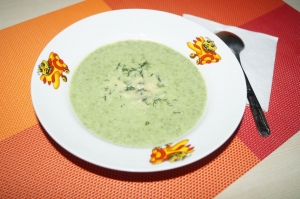 Крем-суп со шпинатом для детей от 1 года 