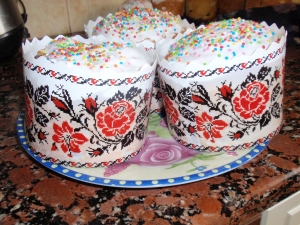 Куличи с маргарином на дрожжах 