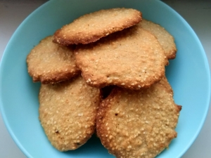 Кунжутное печенье 