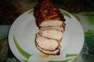 Куриная пастрома из грудки 