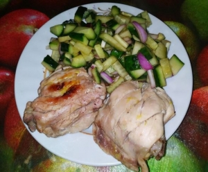 Куриные ножки с апельсиновым соком в духовке 