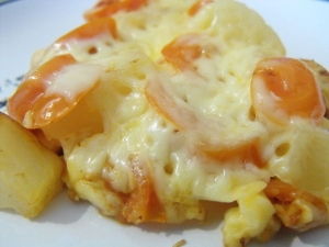 Курица с ананасами в мультиварке 