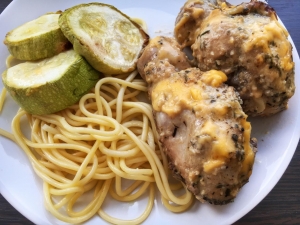 Курица в молочно-сырном соусе 