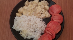 Курица в сметане с сыром на сковороде 