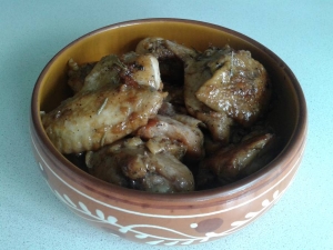 Курица в соевом соусе на сковороде 