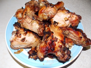 Курица в соевом соусе с медом в духовке 