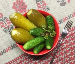 Квашеные хрустящие огурцы на зиму 